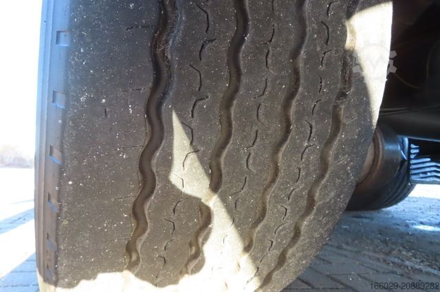 Auflieger mit Pritsche & Plane KRONE 2 Achs Planenauflieger - Ladebordwand