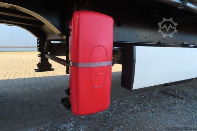 Auflieger mit Pritsche & Plane KRONE 2 Achs Planenauflieger - Ladebordwand