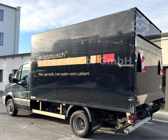 Transporter mit Koffer MERCEDES-BENZ Sprinter II 513, Koffer, LBW, 3 Sitze, 80
