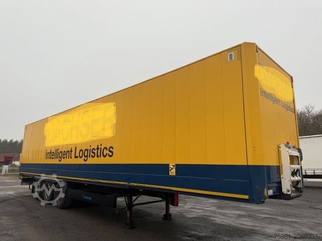 Box semitrailer KRONE 3x SDK 27 Dry Liner Textilkoffer /Doppelstock