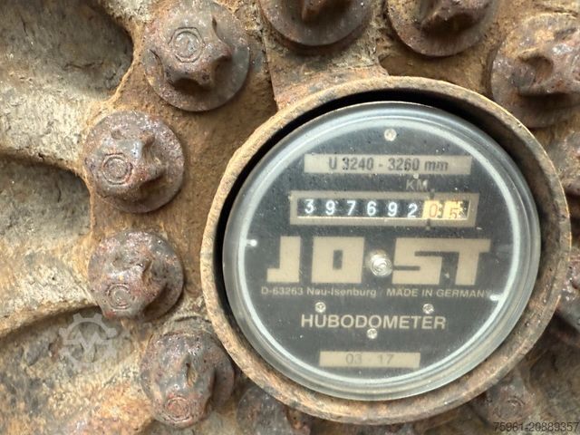 Box semitrailer KRONE 3x SDK 27 Dry Liner Textilkoffer /Doppelstock