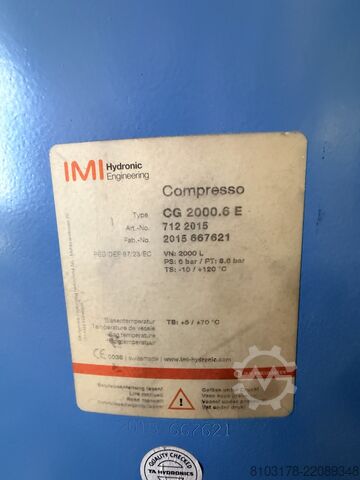Compressor PLC IMI hydronic engineering Compresso