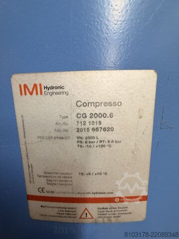 Compressor PLC IMI hydronic engineering Compresso