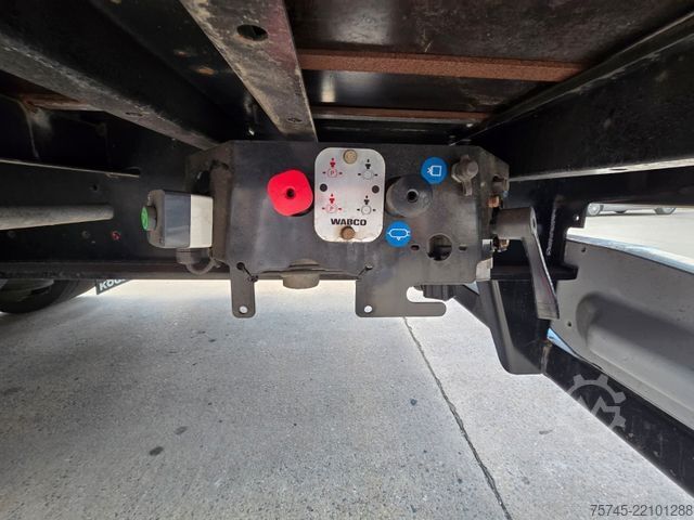 Open semitrailer with tarp KÖGEL S 24 * 1. HAND * HUBDACH * OHNE BESCHRIFTUNG *