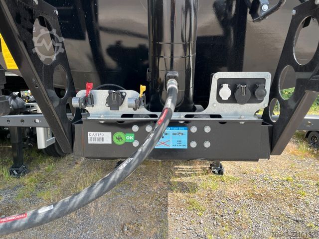 Tipper semitrailer WIELTON Strong Master HARDOX 24m3 Stahlmulde HP SOFORT