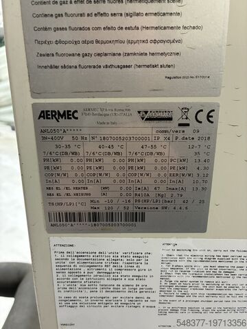 Chiller AERMEC R410A