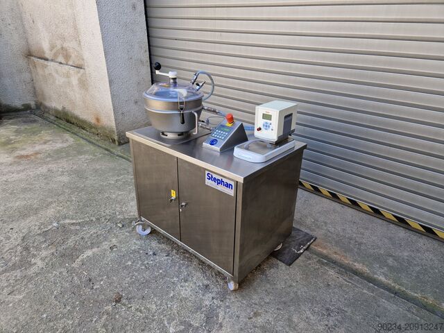 12 Litre Stephan Model UM12 Stainless Steel High Intensity Vacuum Mixer, Universal Machine STEPHAN UM 12