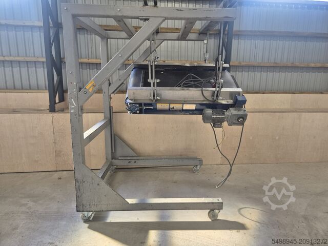 Metal stripping equipment Longi Überbandmagnet mit Gestell Modell 85-70