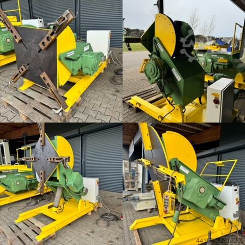 Welding turntable,Turntable,Positioner Heinrichsglück 2 Tonnen TC 2