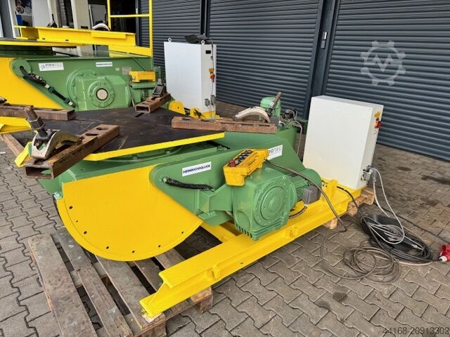 Welding turntable,Turntable,Positioner Heinrichsglück 2 Tonnen TC 2