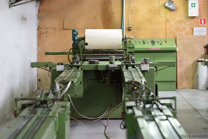 Parquet production line Schroeder & Weinig