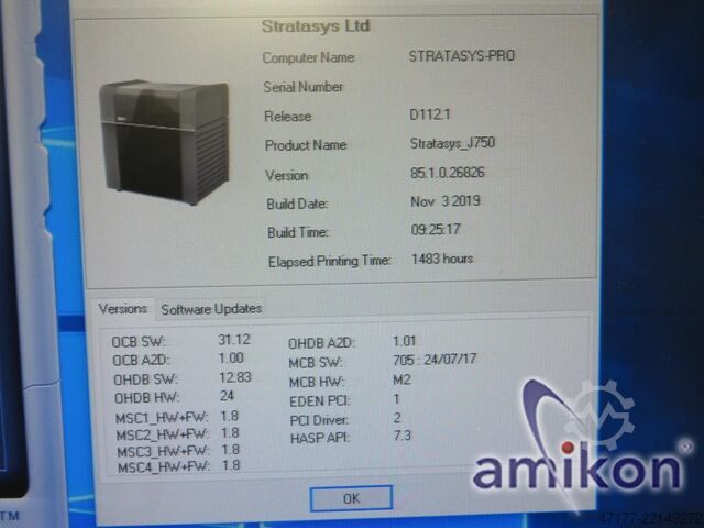 3D-Drucker PolyJet Stratasys J750