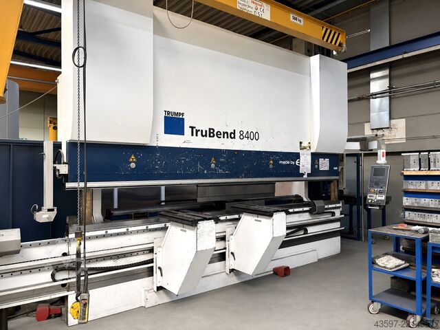 Hydraulic press brake Trumpf EHT TruBend 8400-50S 5050mm x 400t