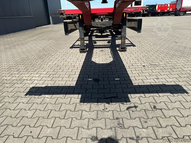 Container transportation Krone 40FT HIGH CUBE / BPW / DRUMBRAKES / NL-CHASSIS ...