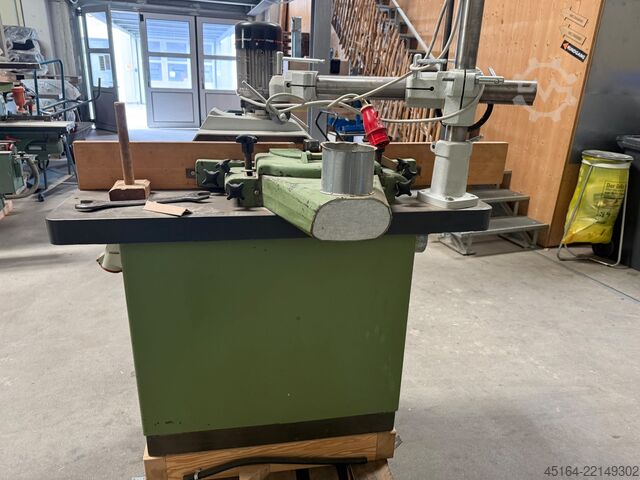 Rigid milling cutter including feed unit Panhans 256