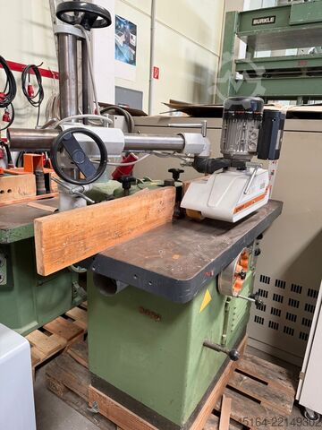 Rigid milling cutter including feed unit Panhans 256