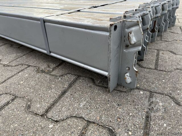 Pallet racking Elektrolux/ lichte Weite: 1900 mm/ Kastenprofil: 120 x 45 mm