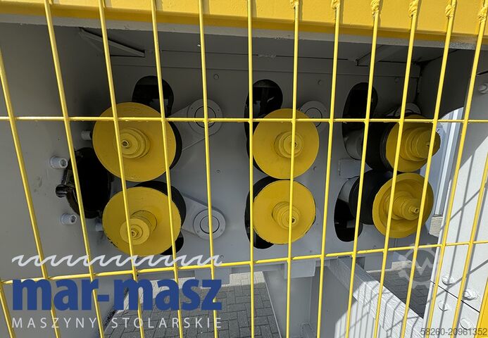 Turning machine SERMIAC MBR 165 siłowniki pneumatyczne SAFO WEMA PROBST HAMECH