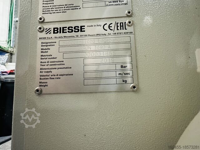 Edge banding machine BIESSE AKRON 1440 Airforce