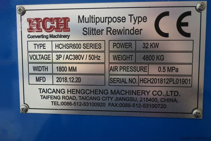 Wickelmaschine HCH HCHSR600