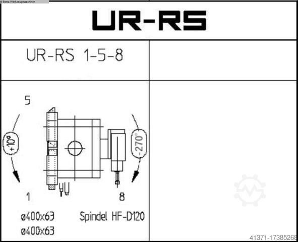 Rundschleifmaschine - Universal KELLENBERGER KEL-VARIA UR/RS 225-1000