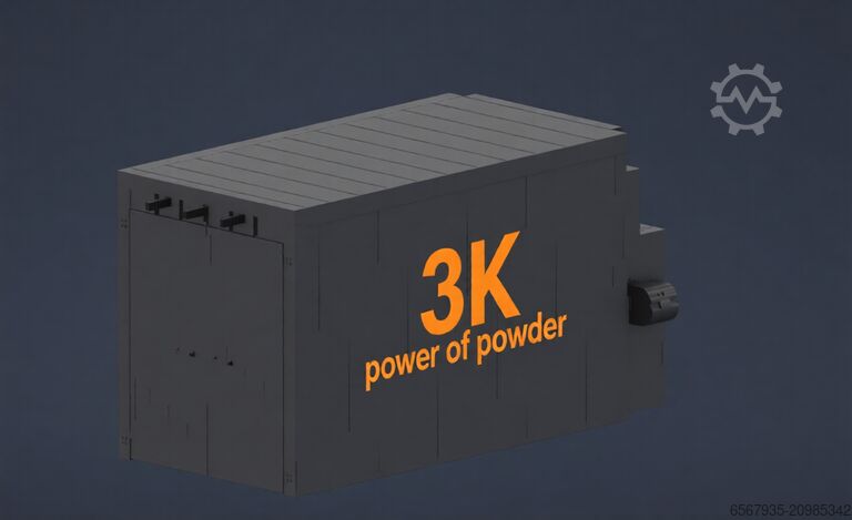 Complete paint shop system 3Κ Power of powder GIGA