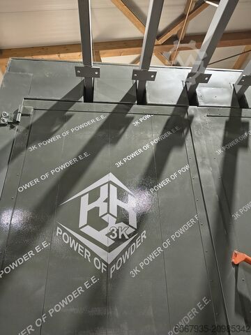 Complete paint shop system 3Κ Power of powder GIGA