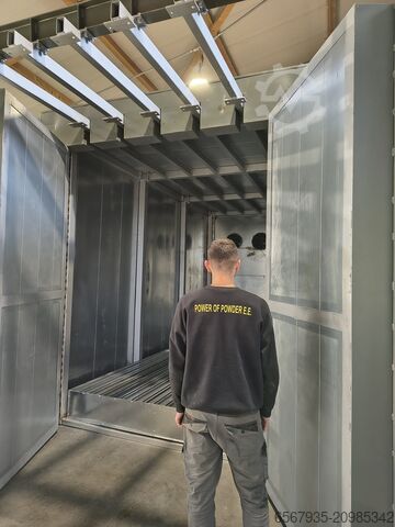 Complete paint shop system 3Κ Power of powder GIGA