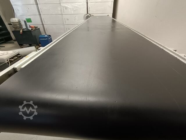 Aluminum frame conveyor belt 540x3400mm Aluminium-Förderbandrahmen 540x3400mm