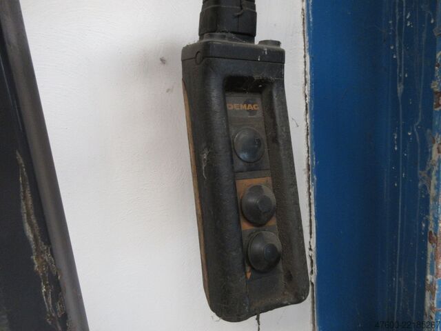 Wall-mounted slewing jib crane Slewing jib crane Chain hoist Demag KBK Drehkran Hallenkran Kran 500KG KBKII 6m Demag PK Kettenzug NL 500KG