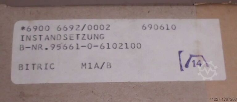 Temperaturregler Hartmann Braun Bitric M1-B