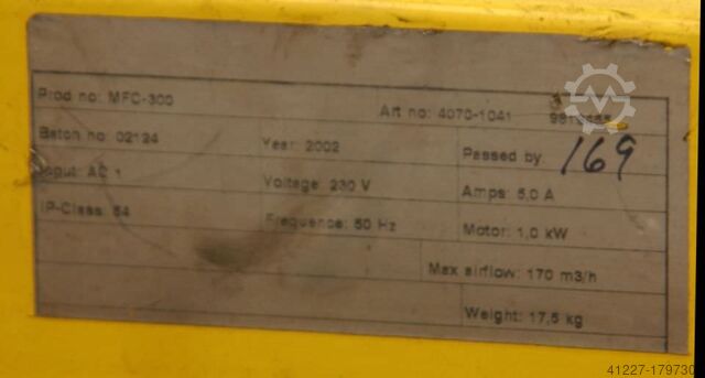 Mobile Schweißrauchfilter Multi Fume MFC-300