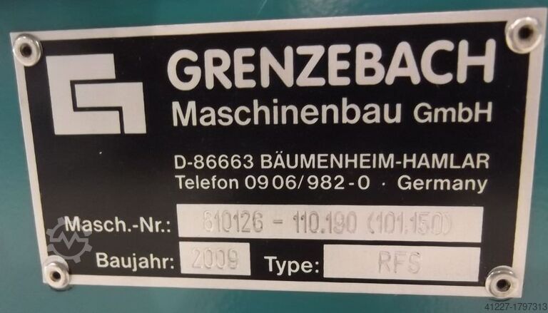 Rollenbahn angetrieben Grenzebach RFS