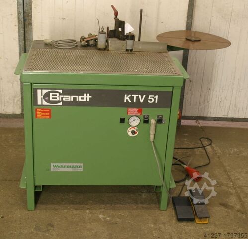 Molded part edge banding machine Brandt KTV 51
