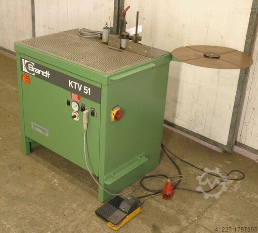 Molded part edge banding machine Brandt KTV 51