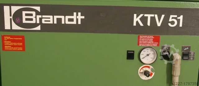 Molded part edge banding machine Brandt KTV 51