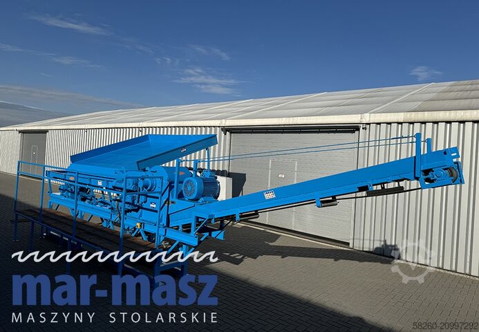 Wood chipper/shredder for wood offcuts ŻENO ZTH 400/500 E 130 wibrorynna i taśmociąg