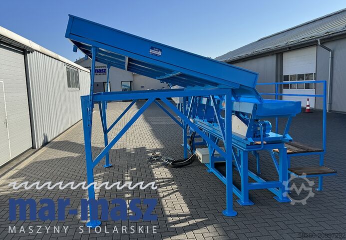 Wood chipper/shredder for wood offcuts ŻENO ZTH 400/500 E 130 wibrorynna i taśmociąg