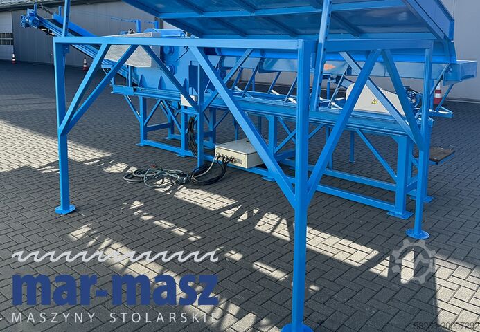 Wood chipper/shredder for wood offcuts ŻENO ZTH 400/500 E 130 wibrorynna i taśmociąg