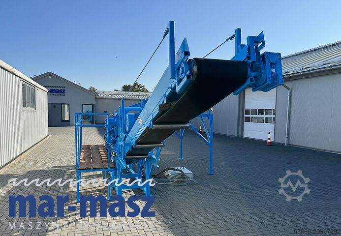 Wood chipper/shredder for wood offcuts ŻENO ZTH 400/500 E 130 wibrorynna i taśmociąg