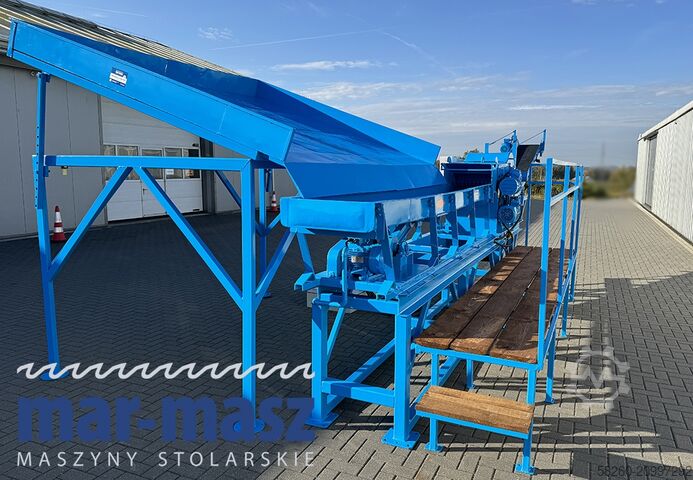 Wood chipper/shredder for wood offcuts ŻENO ZTH 400/500 E 130 wibrorynna i taśmociąg