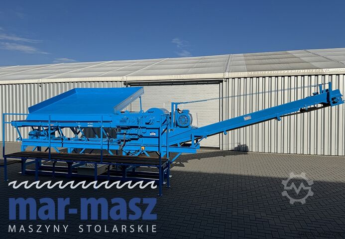 Wood chipper/shredder for wood offcuts ŻENO ZTH 400/500 E 130 wibrorynna i taśmociąg