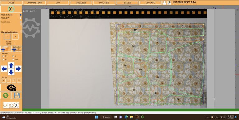 Textilschneidemaschine OROX T300