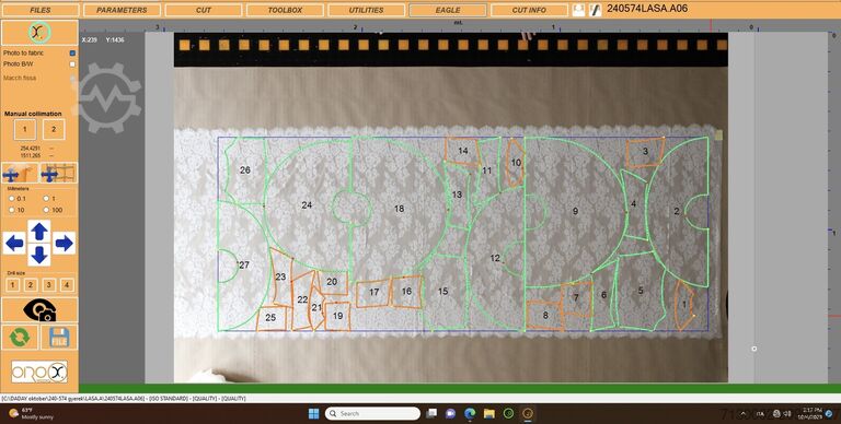Textilschneidemaschine OROX T300