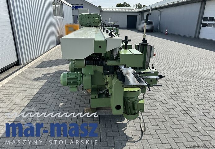 Four-sided planer with 8 heads WEINIG Hydromat 22 AL z podajnikiem