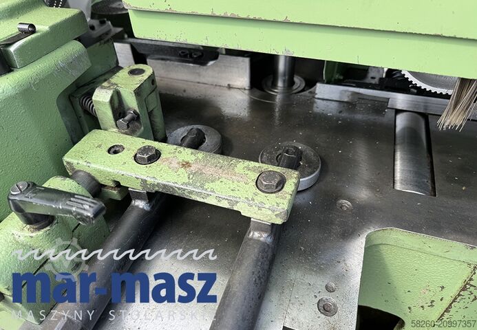 Four-sided planer with 8 heads WEINIG Hydromat 22 AL z podajnikiem