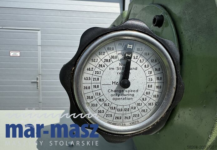 Four-sided planer with 8 heads WEINIG Hydromat 22 AL z podajnikiem