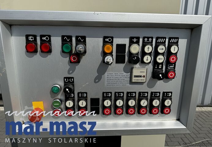 Four-sided planer with 8 heads WEINIG Hydromat 22 AL z podajnikiem