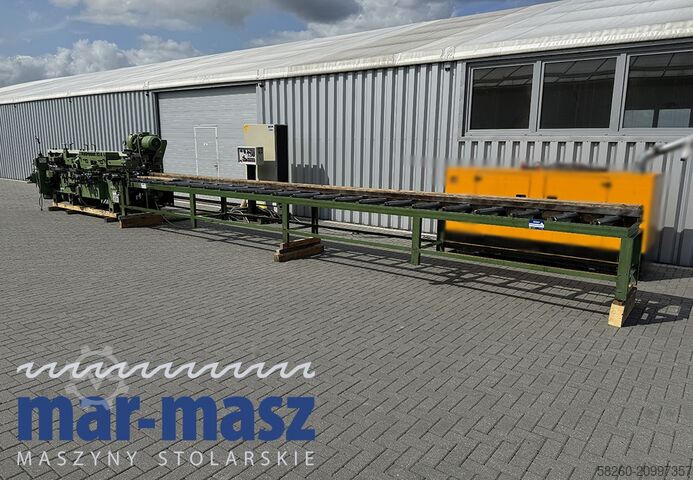 Four-sided planer with 8 heads WEINIG Hydromat 22 AL z podajnikiem