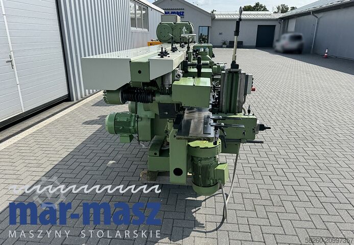 Four-sided planer with 8 heads WEINIG Hydromat 22 AL z podajnikiem